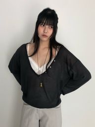 Summer Deep V 针织衫（3色）