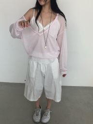 Summer Deep V 针织衫（3色）
