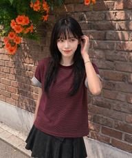 每日装 Roll-up 叠穿 ST Crop T恤-3Color