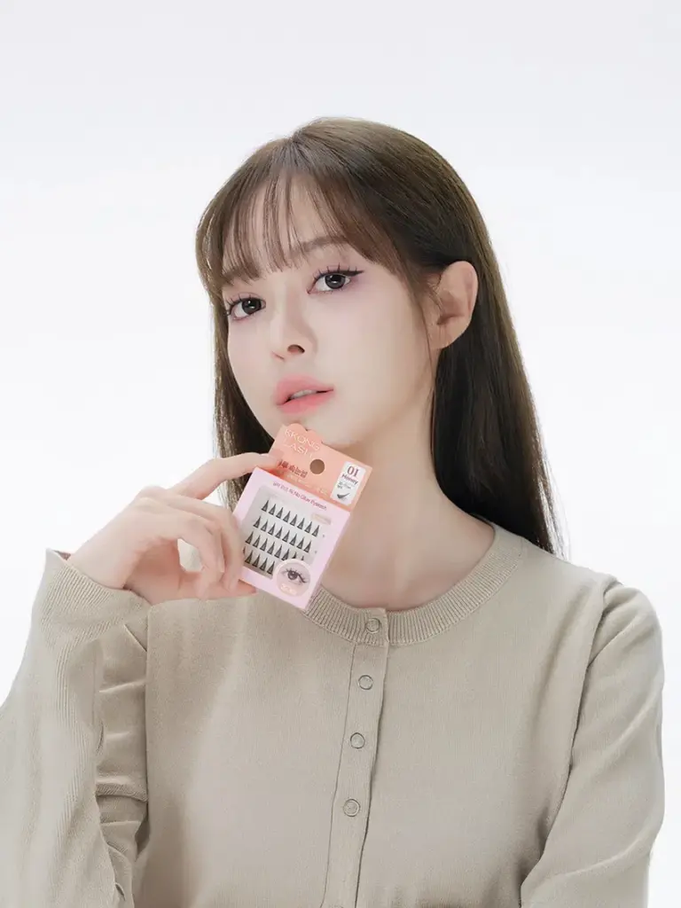 [#1 蜂蜜]KKONG LASH 无胶水假睫毛