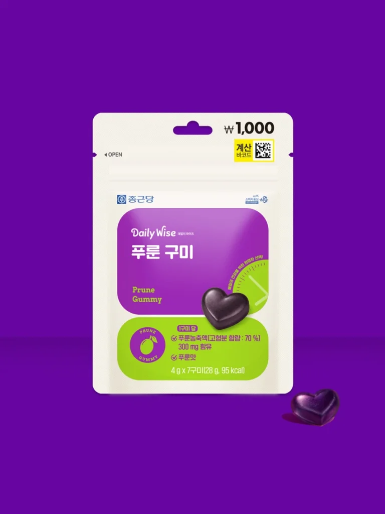 钟根堂 Daily Wise 西梅软糖 7日量