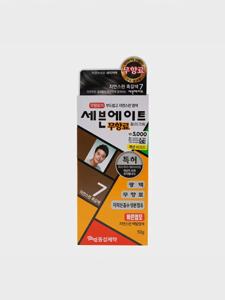 Sebeuneiteu 染发剂 Jayeonseureon深棕色
