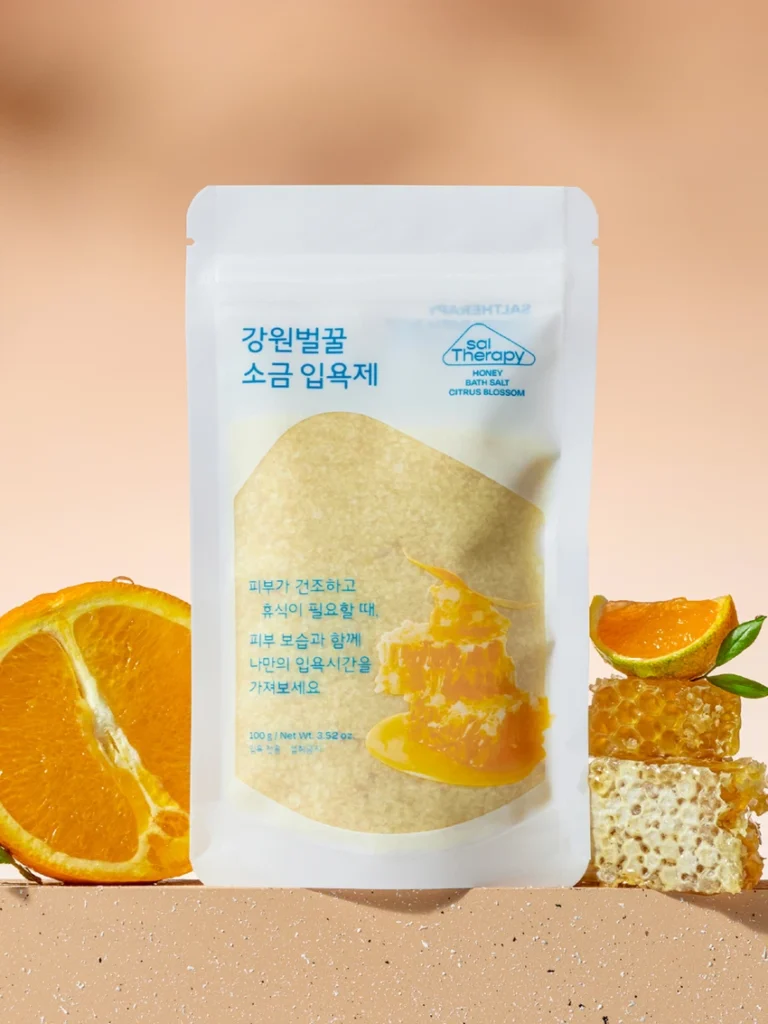Soltherapy 蜂蜜 浴盐 柑橘香Beulrasseom 100g