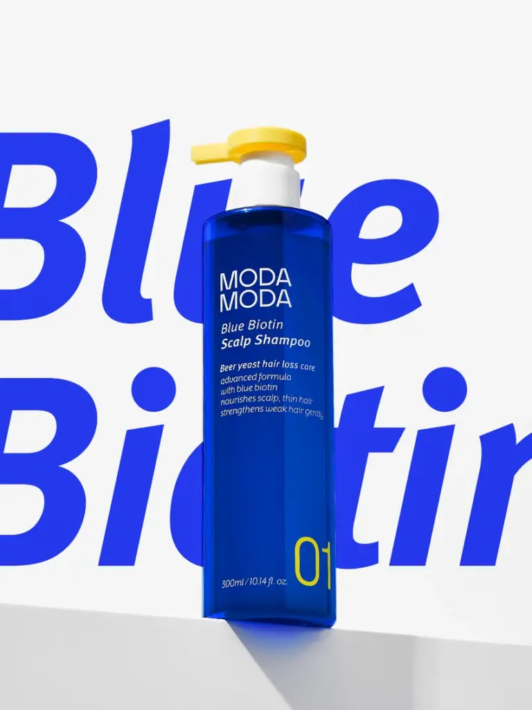 Modamoda 蓝生物素 头皮洗发水 300ml