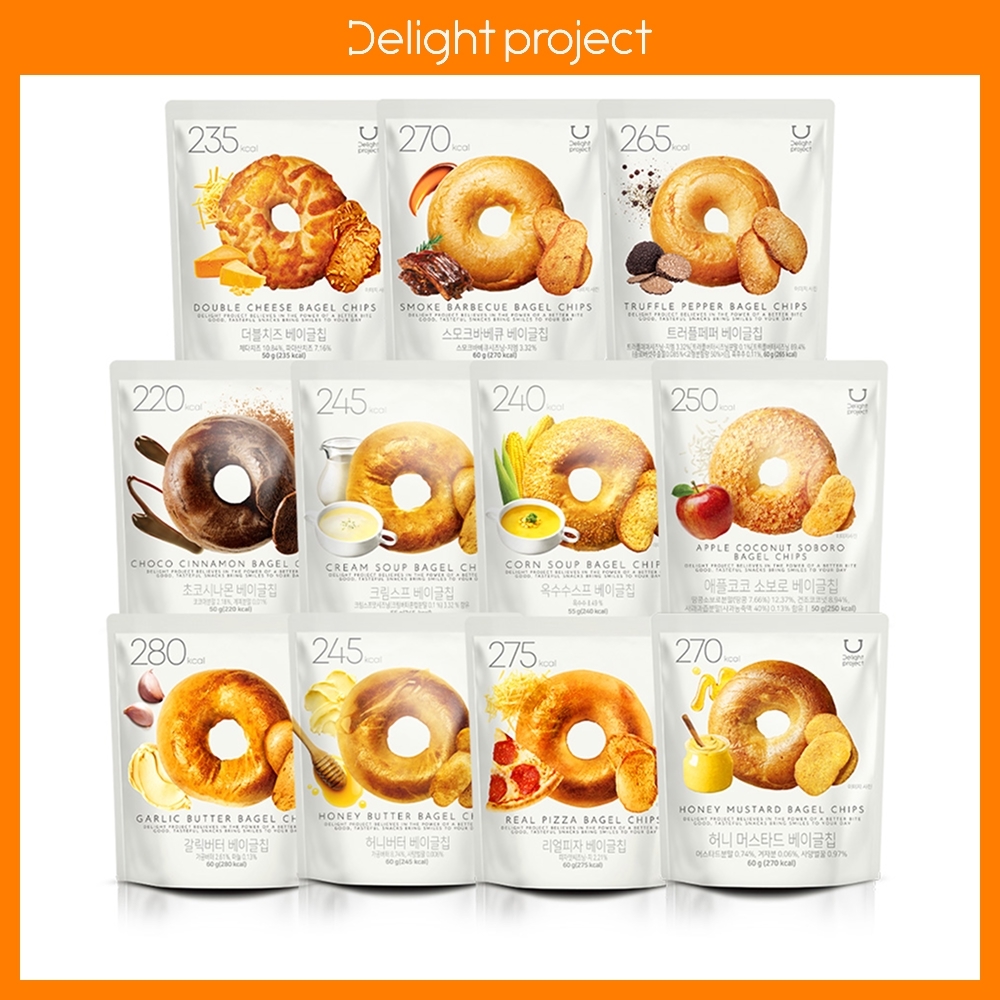 Delight Project 贝果脆片 任选1款