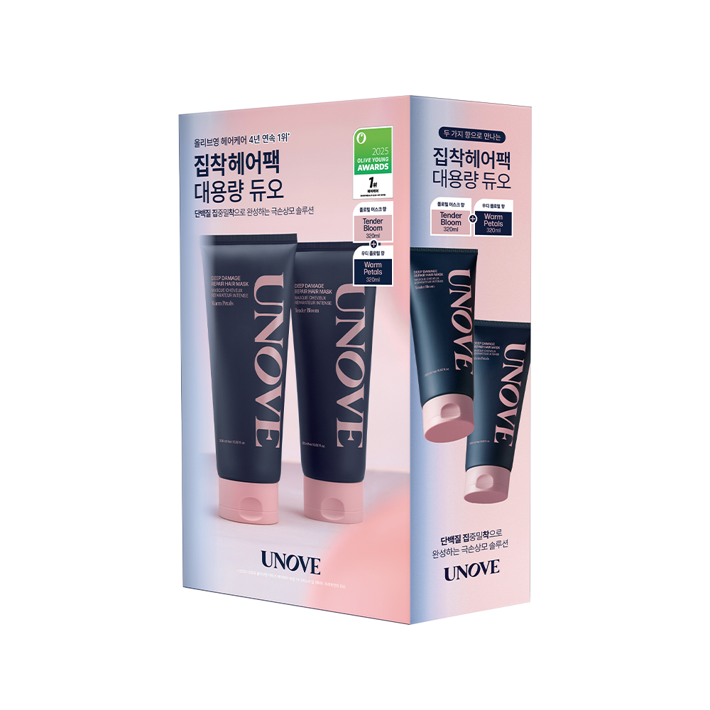 [连续4年销量第1] ANOV 深层损伤修复发膜 (护发素/发膜) 320ml 双支/双人组企划装