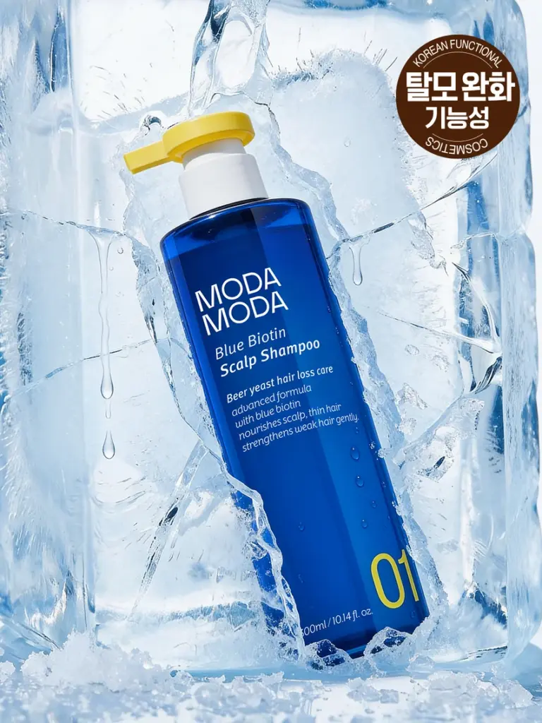 Modamoda 蓝生物素 头皮洗发水 300ml