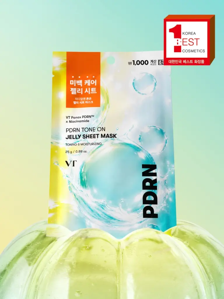[活力充电]VT PDRN 调色果冻贴片面膜 1片装