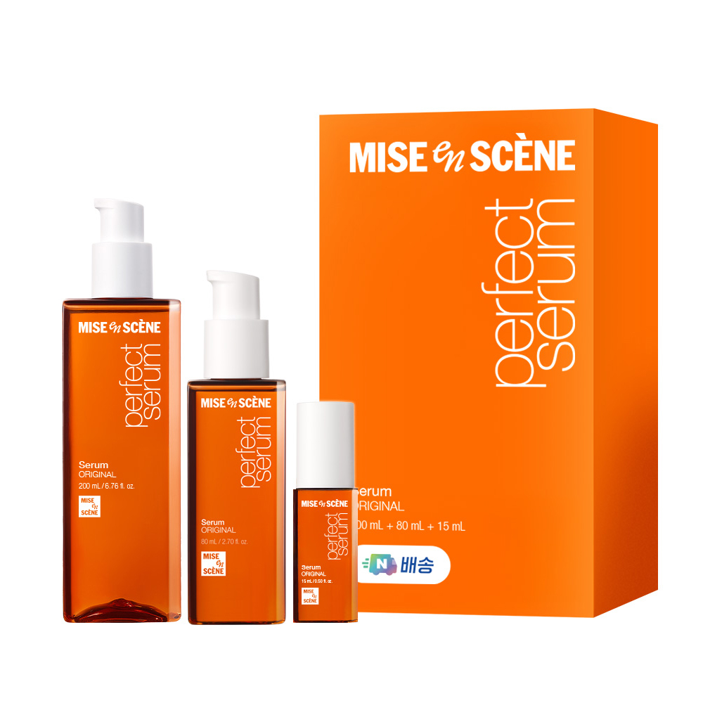 mise en scène Perfect Original 大容量 护发精华液 企划装 200ml+80ml+15ml