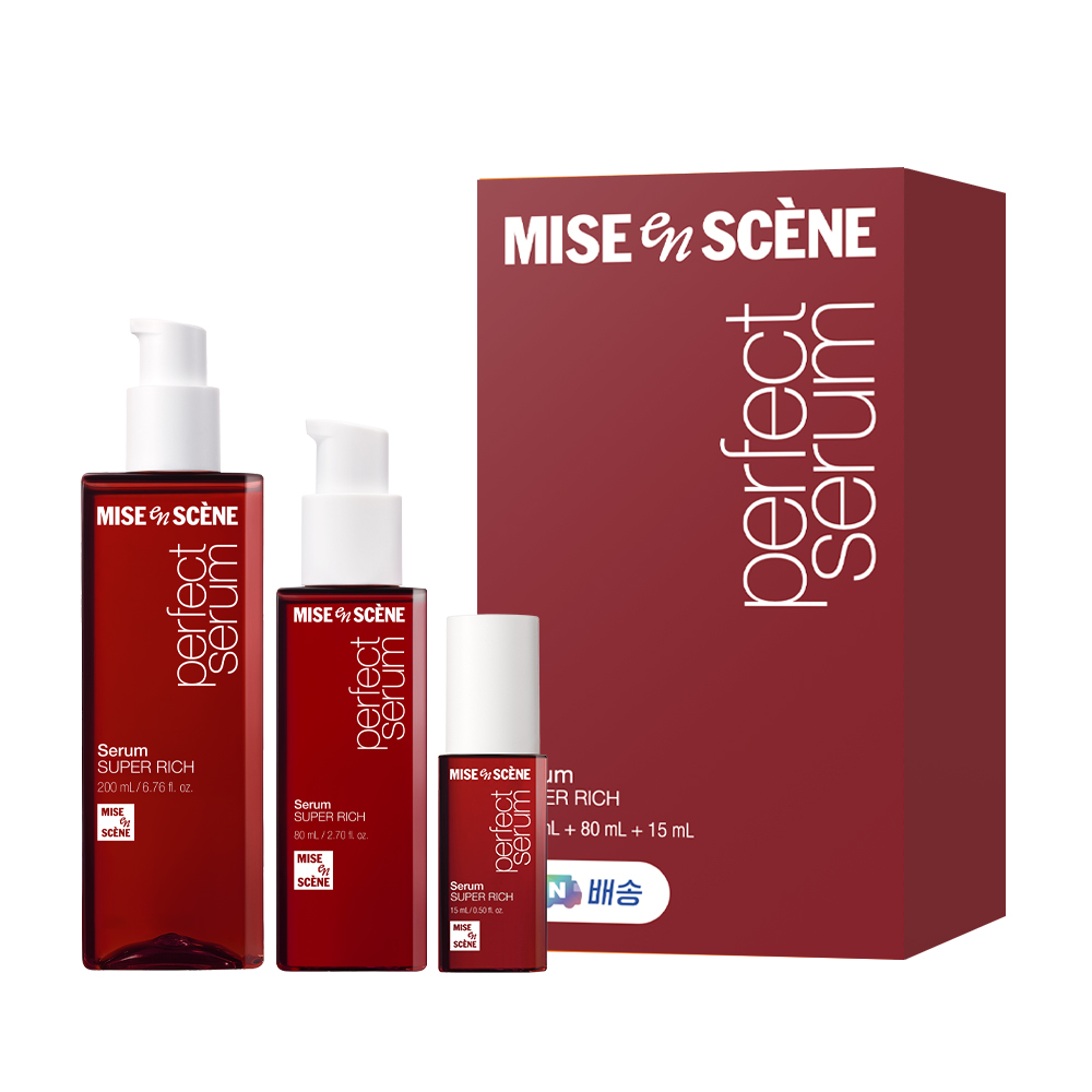 mise en scène Perfect Original 大容量 护发精华液 企划装 200ml+80ml+15ml
