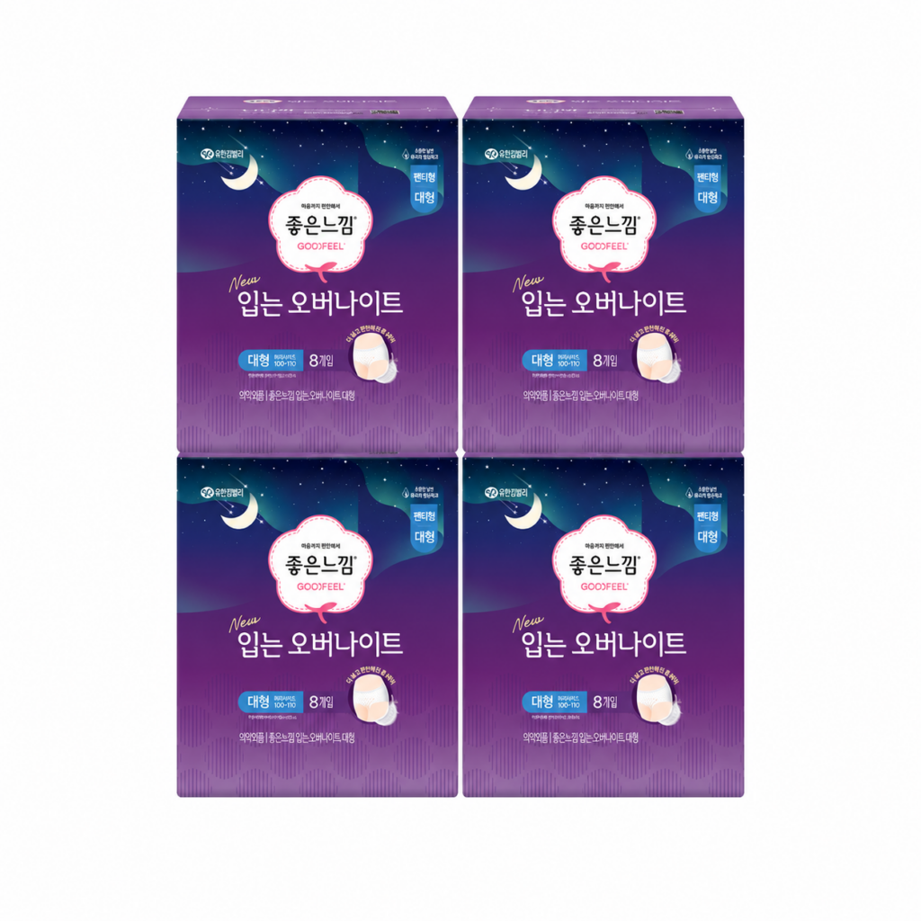 Goodfeel Original 裤型夜用卫生巾 8片 X 4包 / 裤型卫生巾