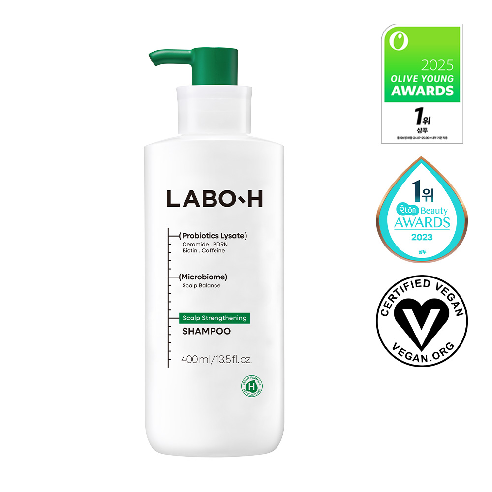 Labo H 防脱洗发水 弱酸性 大容量 头皮纯素 企划装 400ml+400ml替换装+180ml