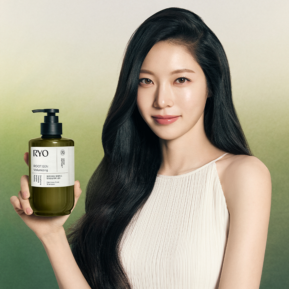 吕 Root Gen 防脱洗发水 大容量 弱酸性 女性 纯素 蓬松头皮 企划装 515ml+242ml+100ml