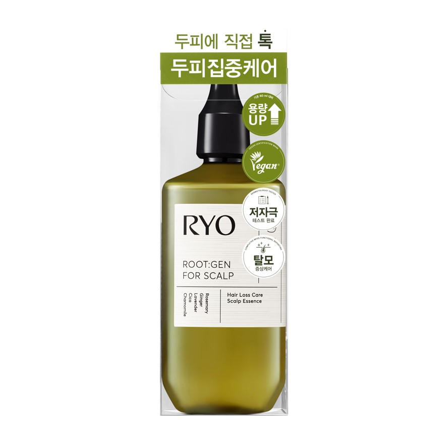吕 Root Gen 头皮精华 大容量 145ml 头皮营养安瓶 男女适用 防脱