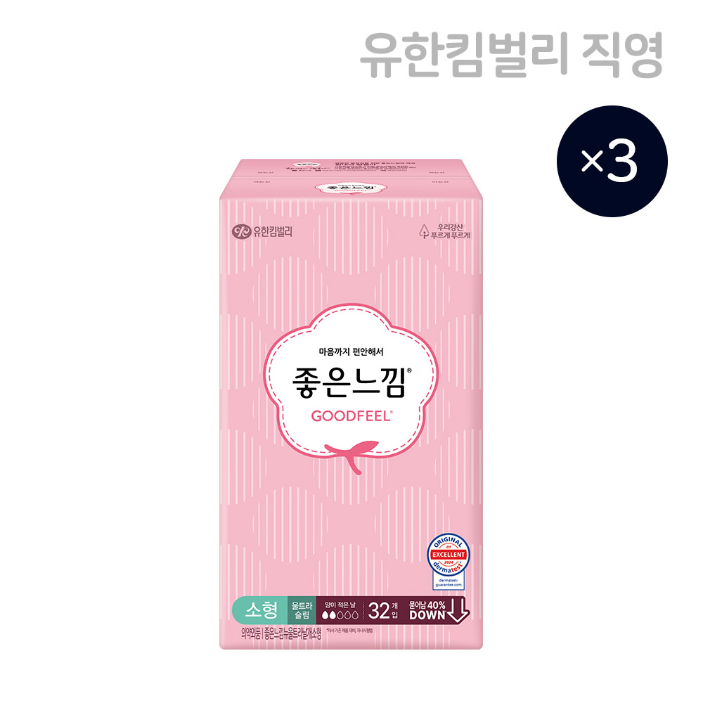 Goodfeel Original 超薄卫生巾 中号 36片 X 3包