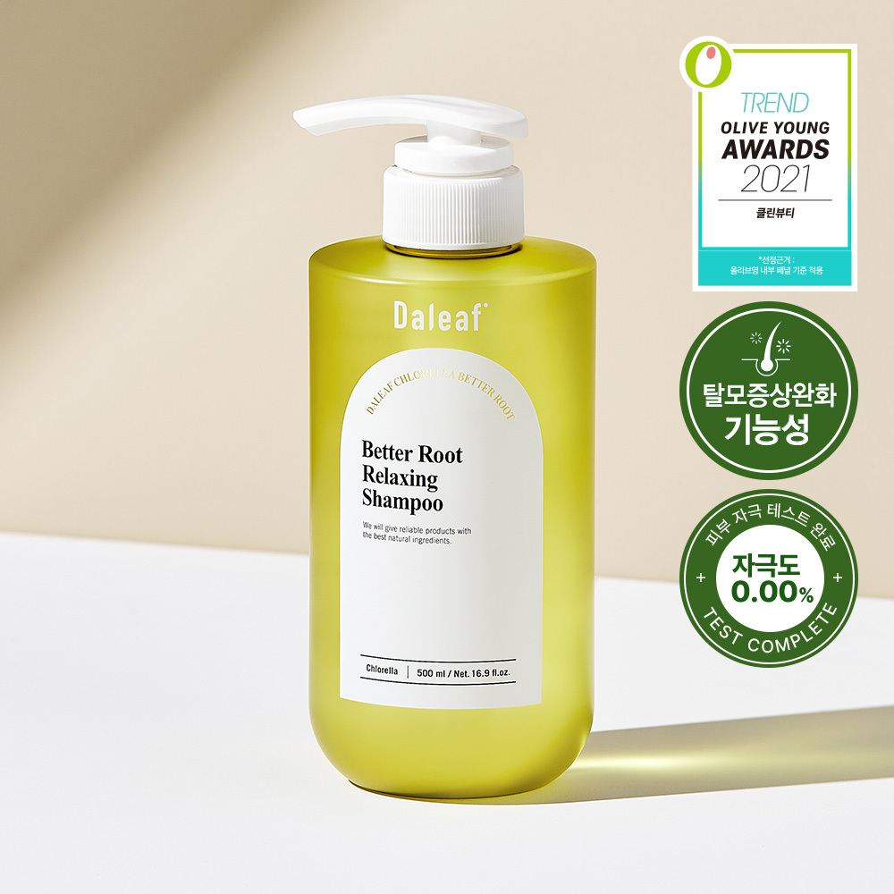 [头皮强韧/缓解脱发] Daleaf Relaxing 洗发水 500ml
