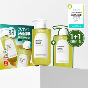 [头皮强韧/缓解脱发] Daleaf Relaxing 洗发水 双瓶企划装 (500ml+500ml)