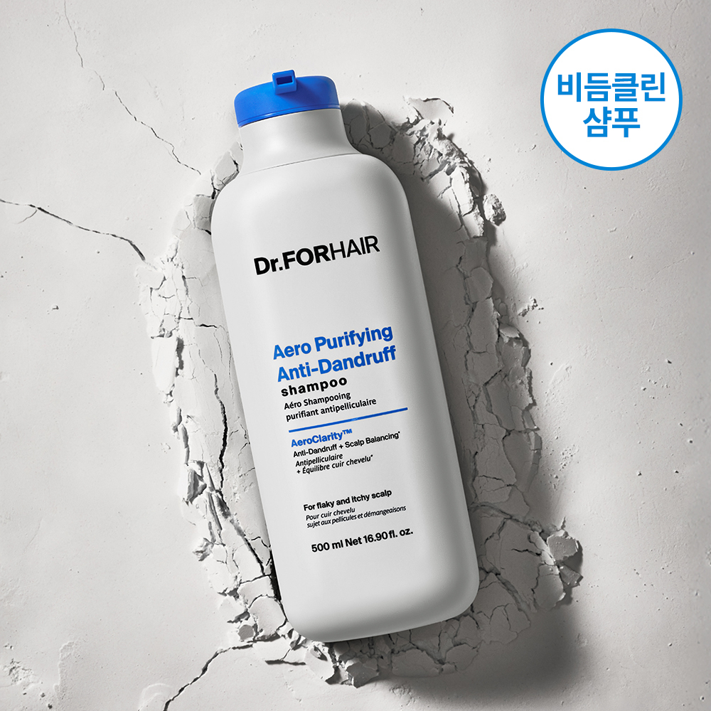 [去屑洗发水] Dr.FORHAIR Aero Purifying Anti-Dandruff 去屑洗发水 400ml 企划装 (+70ml)