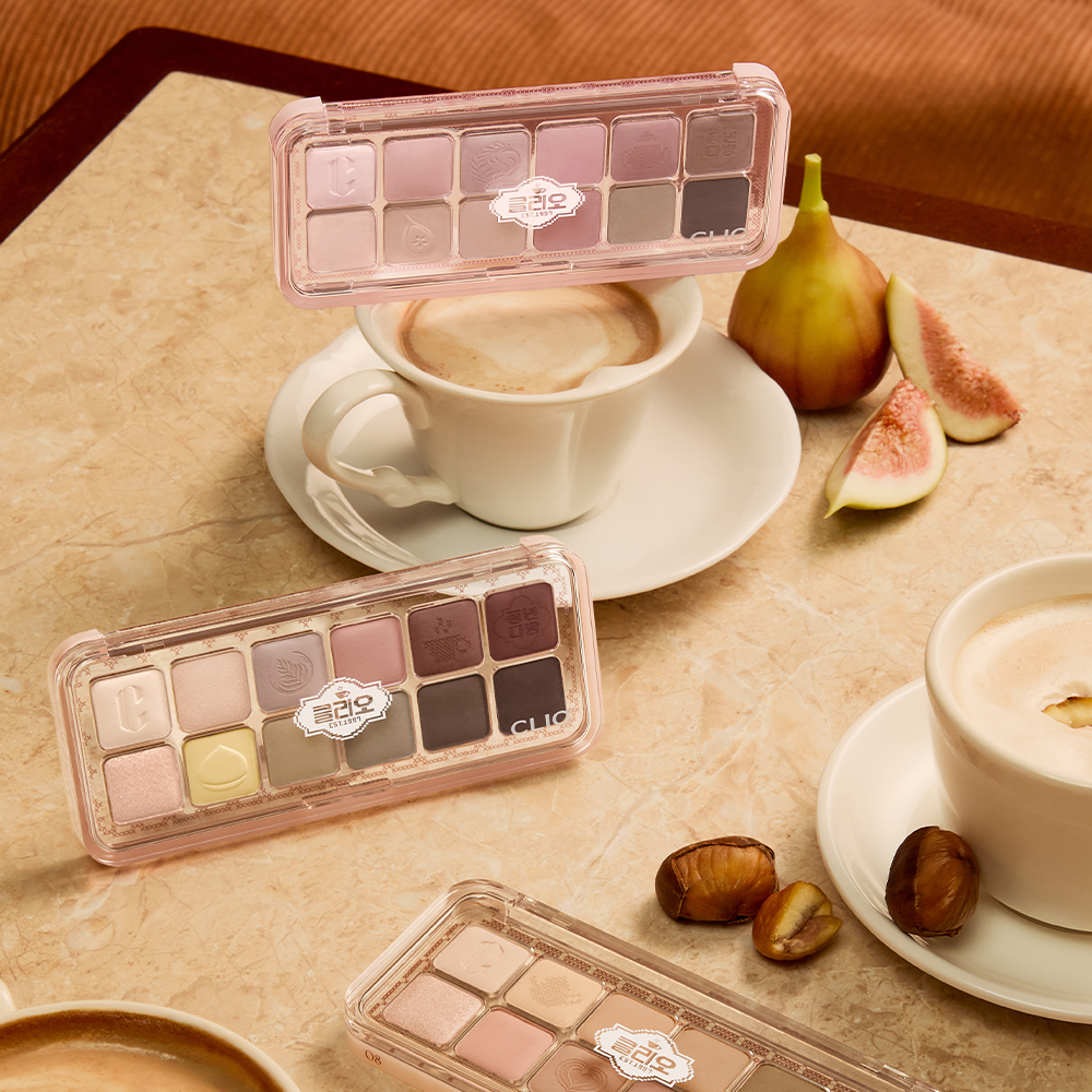 [NEW/10月 Olive Young精选] CLIO Pro Eye Palette Air 眼影盘 单品/企划装 (赠眼部打底膏)(丰年茶房联名版)