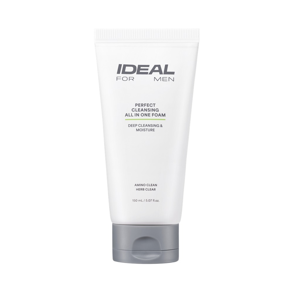 [防晒清洁] IDEAL FOR MEN Perfect Cleansing All-in-One 洁面泡沫 150ml