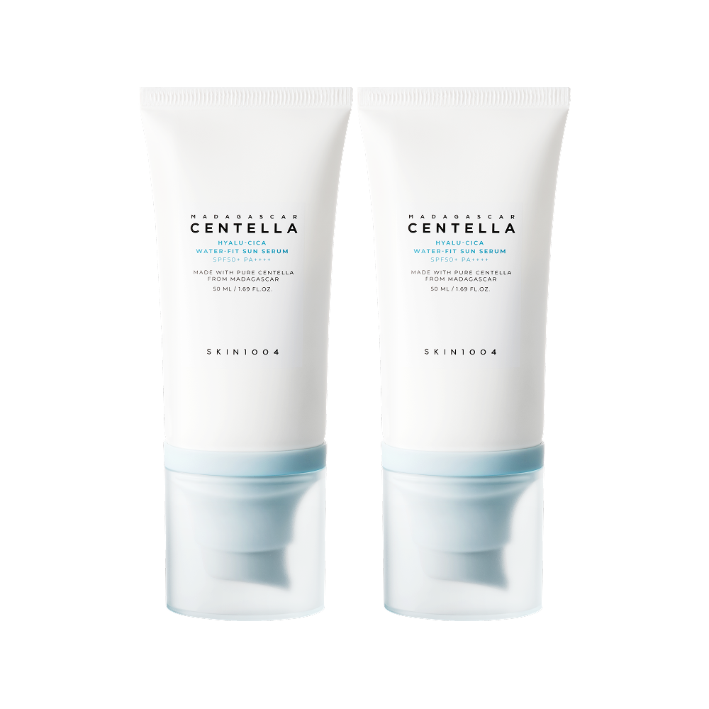 [NO.1防晒精华/赠迷你装] Skin1004 马达加斯加积雪草 透明质酸Cica Water-fit 防晒精华 企划装(50ml+50ml+15ml)