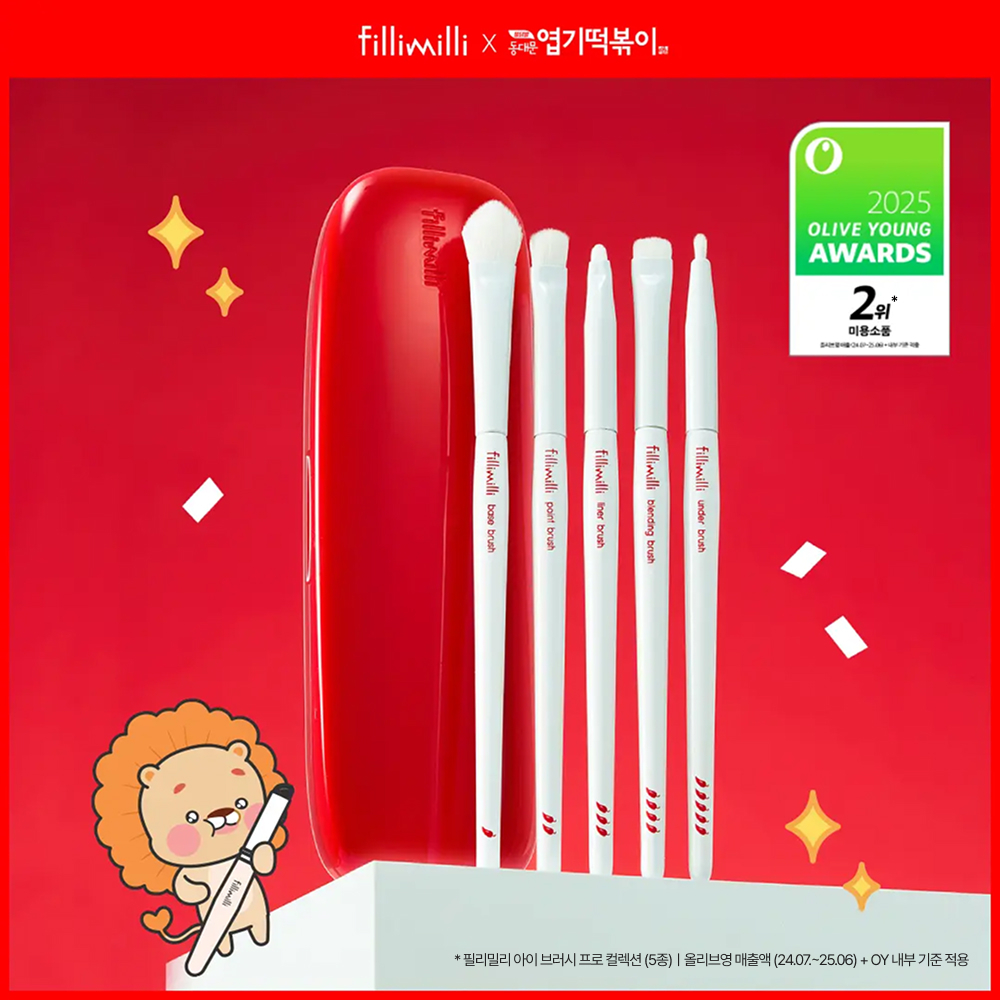 [最佳组合] Fillimilli 化妆刷套装 任选 [三丽鸥角色 Pochacco/美乐蒂]