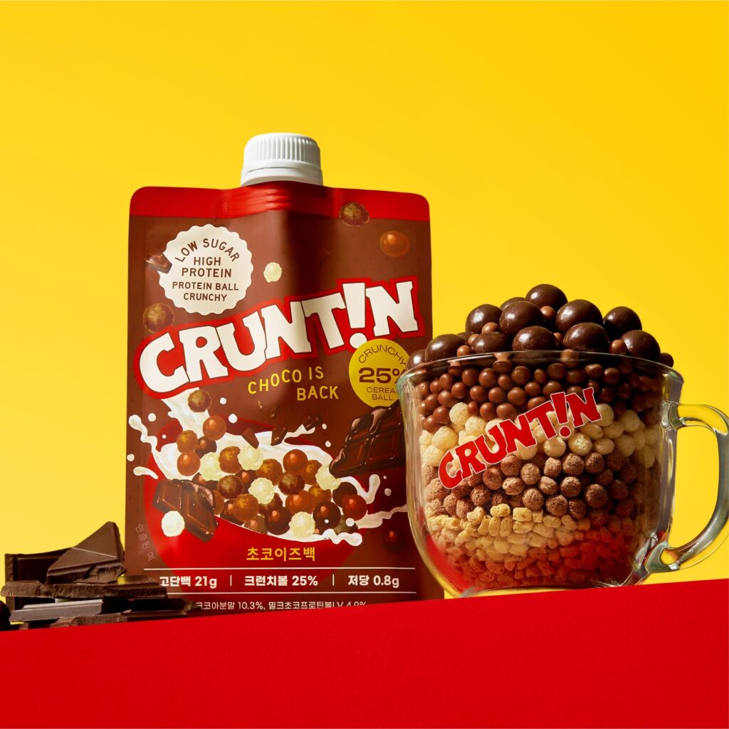[NEW 蜂蜜红薯味] CRUNTIN 脆球蛋白奶昔 50g 7款任选1