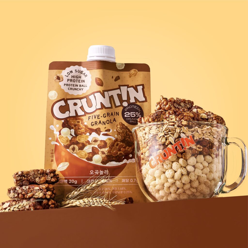 [NEW 蜂蜜红薯味] CRUNTIN 脆球蛋白奶昔 50g 7款任选1