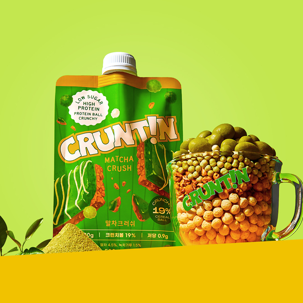[NEW 蜂蜜红薯味] CRUNTIN 脆球蛋白奶昔 50g 7款任选1
