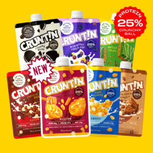 [NEW 蜂蜜红薯味] CRUNTIN 脆球蛋白奶昔 50g 7款任选1