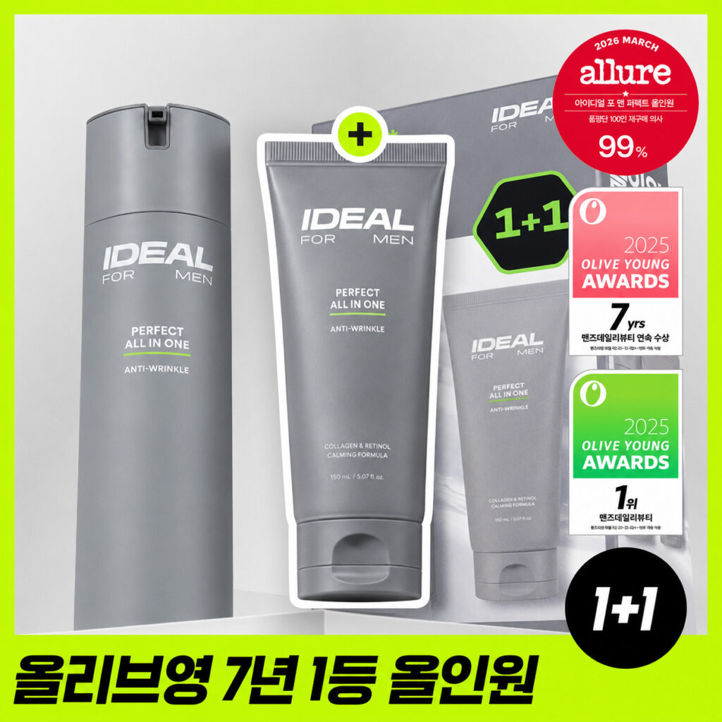 [蜡笔小新限定企划] Ideal for Men 完美多合一 150ml 单品/企划装