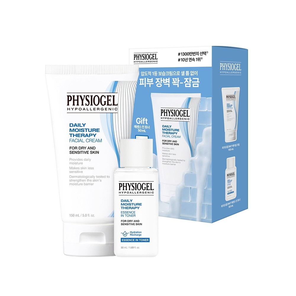 Physiogel DMT 面部保湿屏障霜 150ml 企划装 (+爽肤水 50ml)