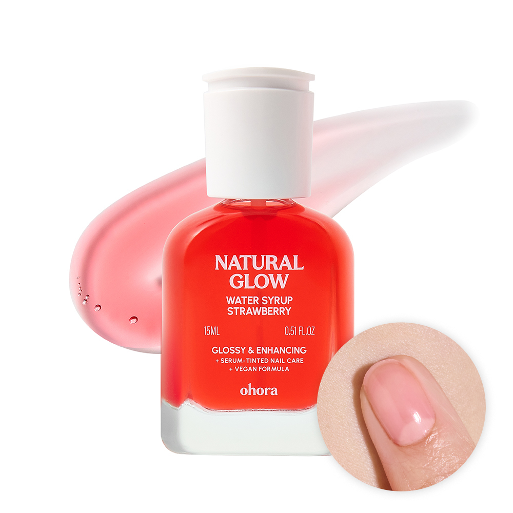 [彩色指甲营养剂/SNS爆款] ohora 糖浆指甲强化剂 15ml 23色(牛奶/水光/釉面)