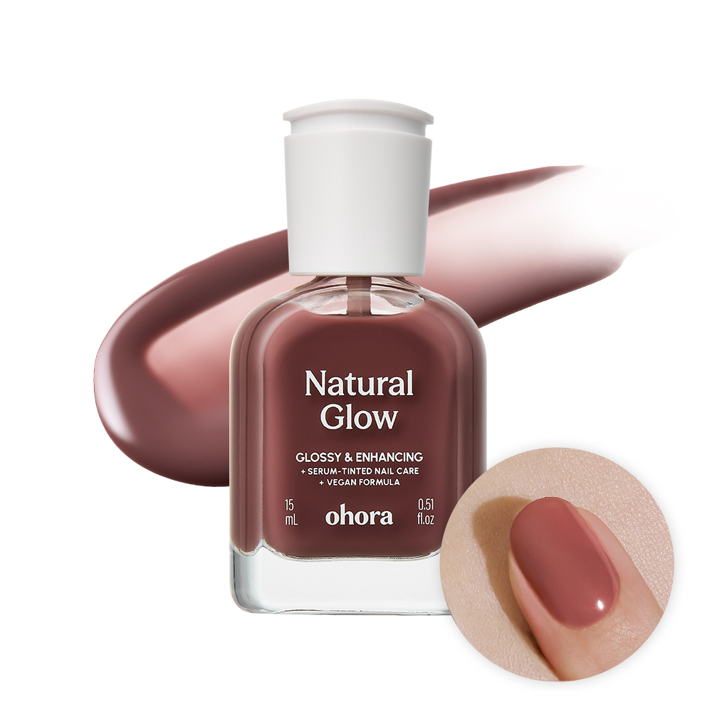 [彩色指甲营养剂/SNS爆款] ohora 糖浆指甲强化剂 15ml 23色(牛奶/水光/釉面)