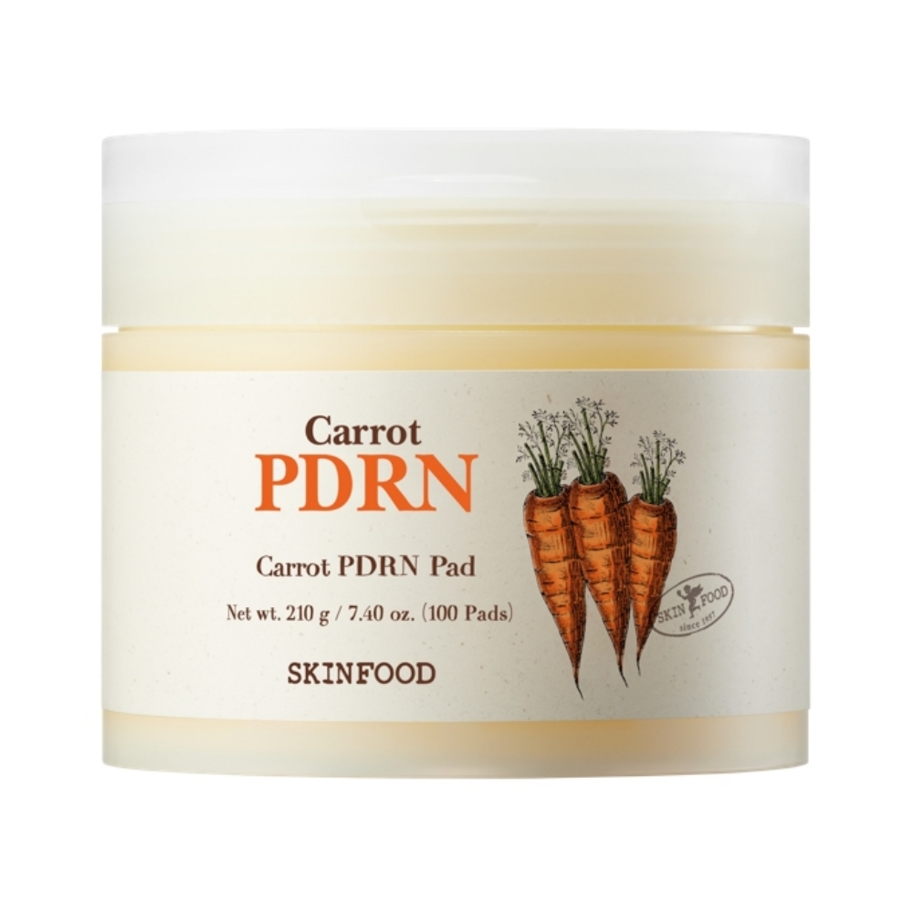 [限定企划] Skinfood 胡萝卜 PDRN 深层补水棉片 100片 企划 (+10片*3)