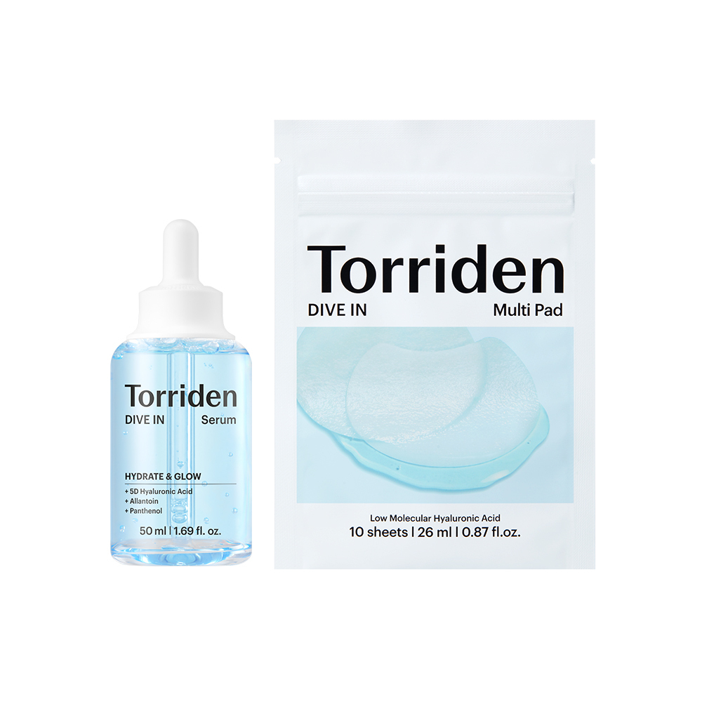 [NEW] Torriden Dive-in 小分子玻尿酸精华 50ml 企划装 (+多效棉片 10片)