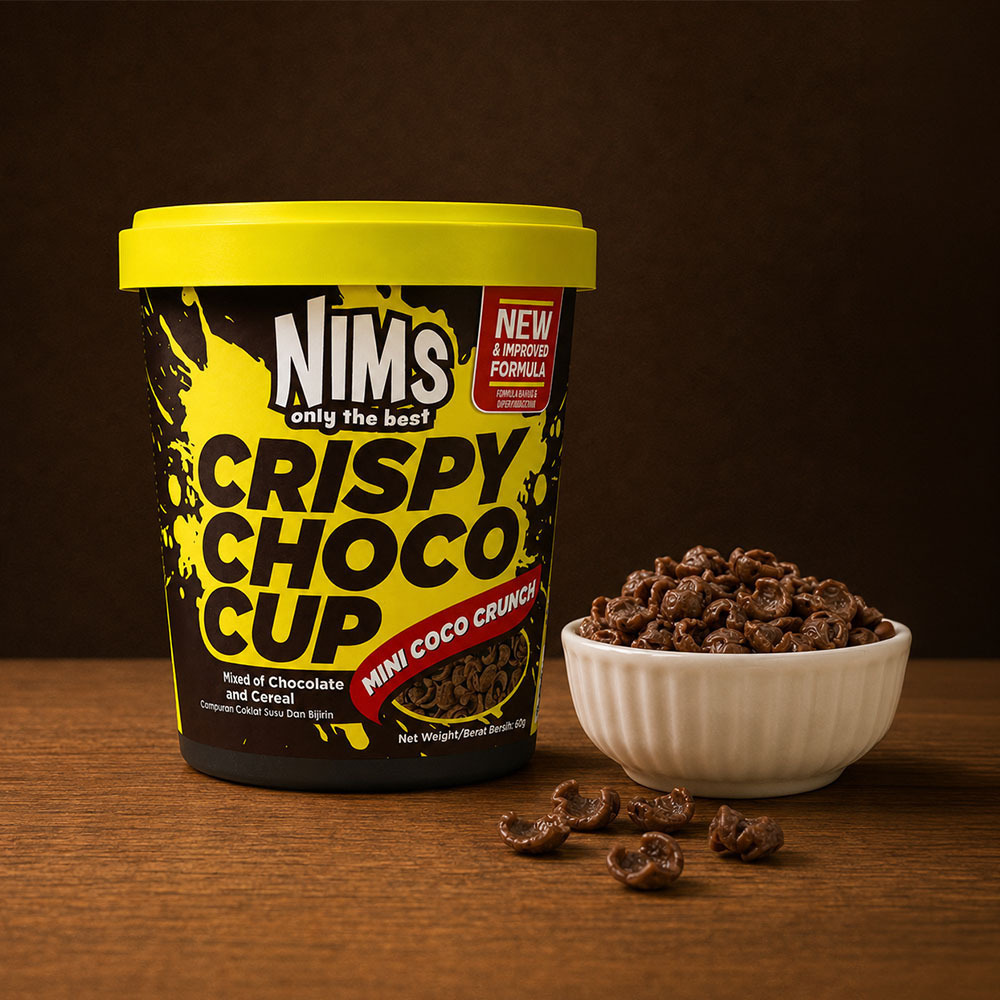 Nims 酥脆巧克力杯 60g 2款任选(可可脆/谷物)